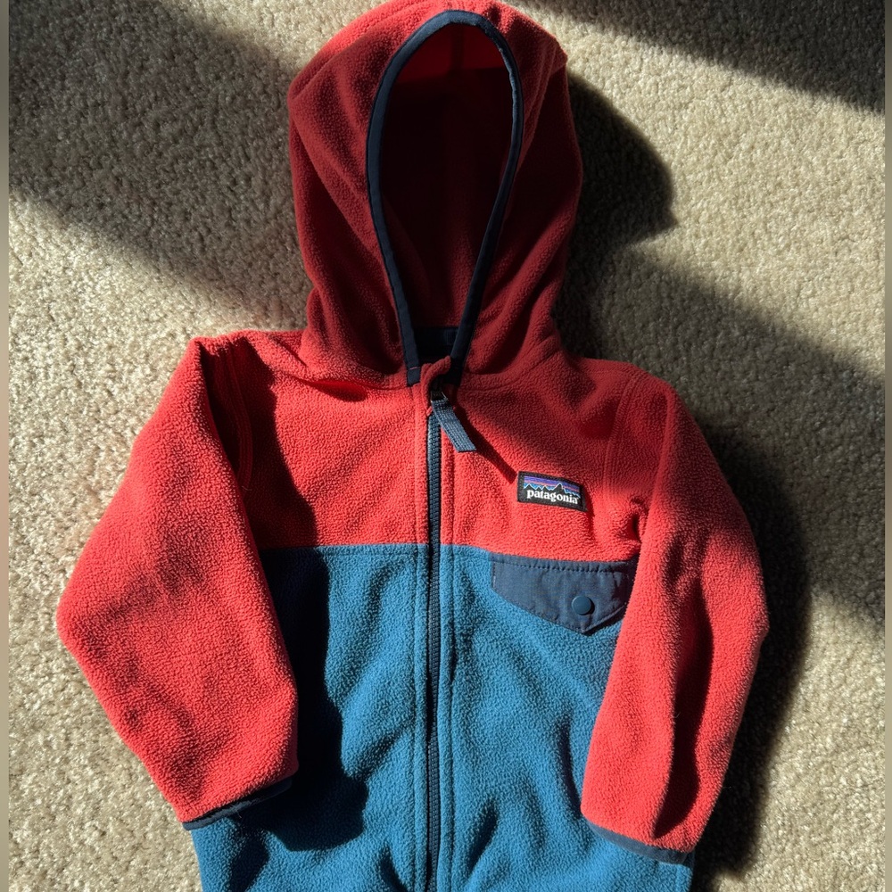 Baby Patagonia Fleece Jacket 6-12 Months